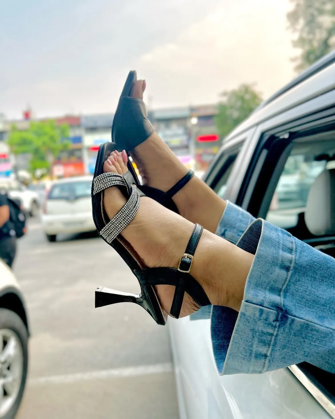Nector Pencil Heels Black