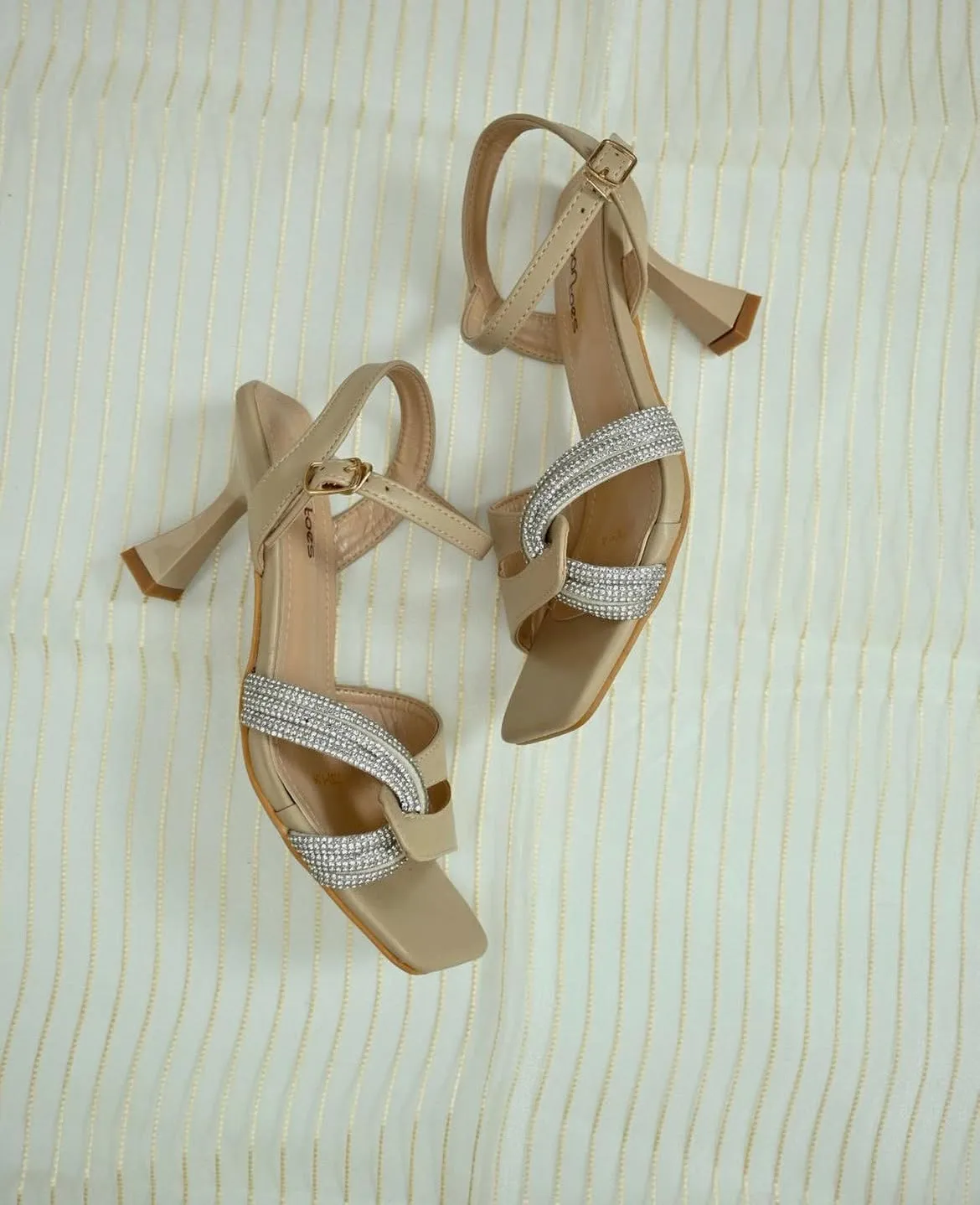 Nector Pencil Heels Beige