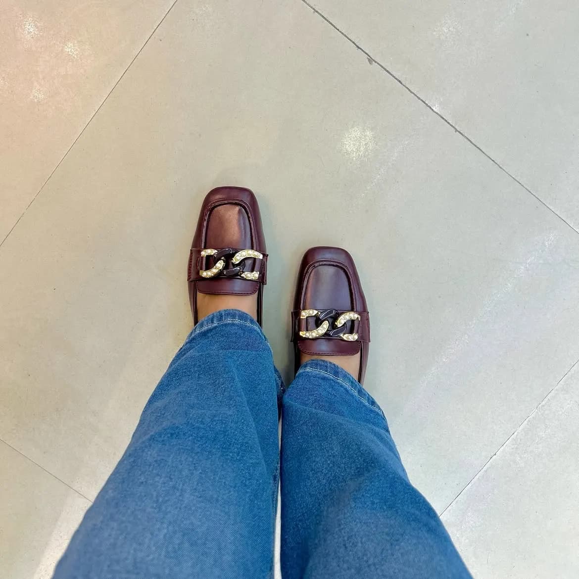 Urbantoes Diana Maroon loafers