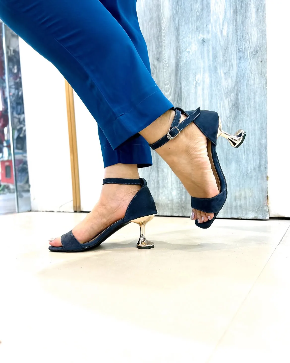Tracy Heels Blue