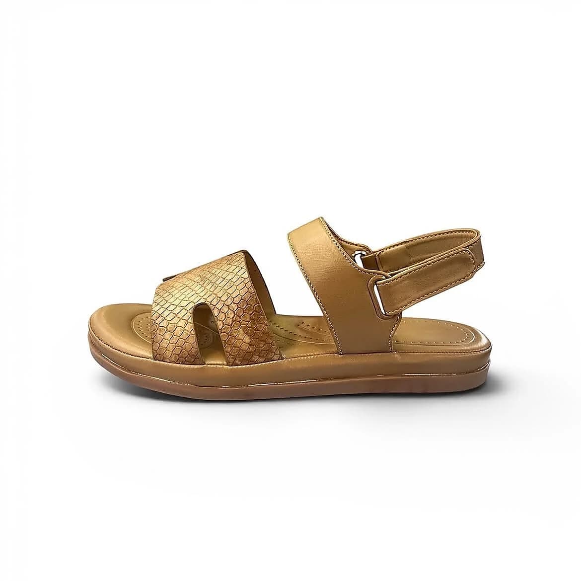 Tan Comfort Sandals for Women with Adjustable Back Strap | UrbanToes