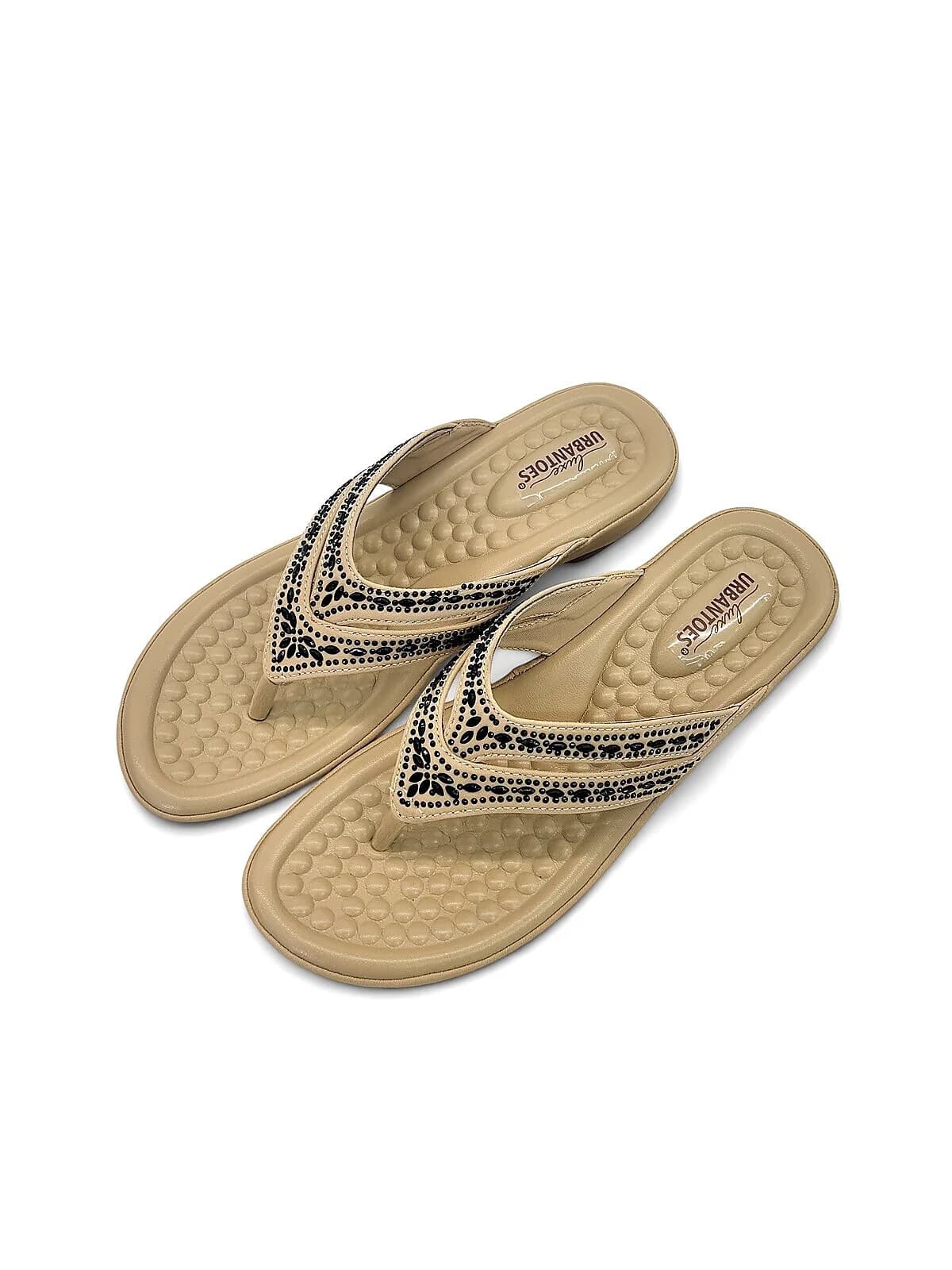 Khakhi Toe Post Sandals for Women Daily Wear | UrbanToes